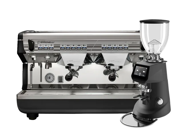 Комплект Nuova Simonelli Appia II 2GR с кофемолкой Fiorenzato F64E